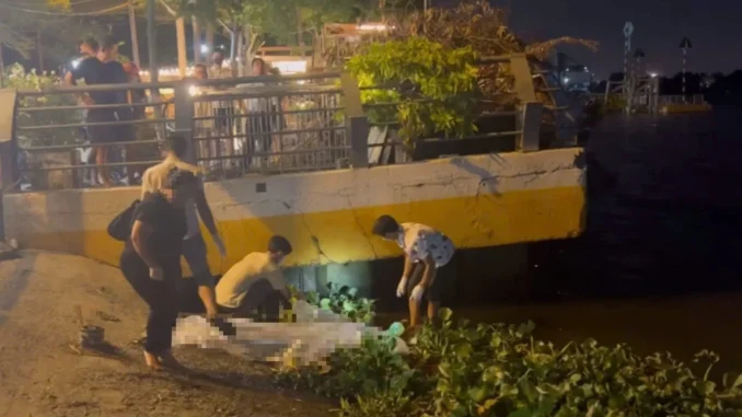 Nam thanh niên không quần áo trong đám lục bình ở bờ sông Sài Gòn Nam thanh niên không quần áo trong đám lục bình ở bờ sông Sài Gòn