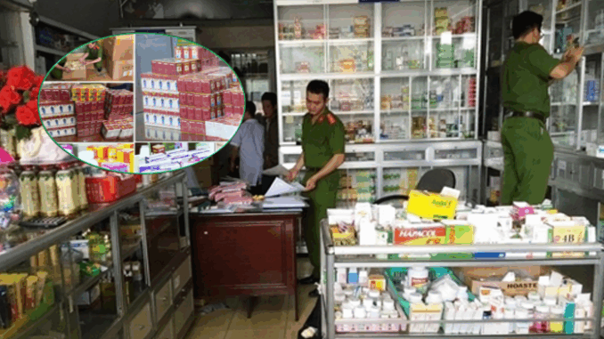 Danh sách hiệu thuốc tiêu thụ thuốc giả trong đường dây sản xuất thuốc giả thu lợi 200 tỷ đồng
