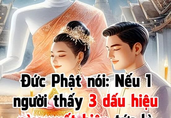 Nếu 1 người có 3 dấu hiệu tức là phước của họ đang đến Nếu 1 người có 3 dấu hiệu tức là phước của họ đang đến