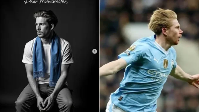 Kevin de Bruyne tuyên bố chia tay Man City, Pep Guardiola tri ân Kevin de Bruyne tuyên bố chia tay Man City, Pep Guardiola tri ân