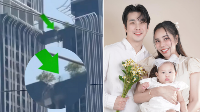 Khoảnh khắc tháp đôi chọc trời ở Bangkok tách rời, người đàn ông cố nhảy qua ở tầng 52 Khoảnh khắc tháp đôi chọc trời ở Bangkok tách rời, người đàn ông cố nhảy qua ở tầng 52