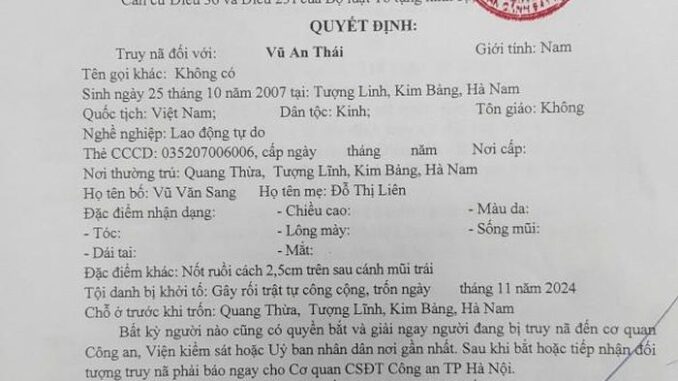 Truy nã ng:uy h:iểm Truy nã ng:uy h:iểm