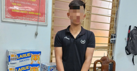 Đột nhập quán nhậu, hai thanh niên trộm 20 thùng bia đi bán