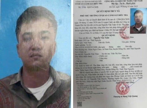 Truy nã kẻ giúp cho các đối tượng người nước ngoài lừa đảo chiếm đoạt tiền Truy nã kẻ giúp cho các đối tượng người nước ngoài lừa đảo chiếm đoạt tiền