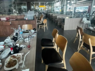 Thực khách bỏ chạy vì động đất, nhà hàng thiệt hại vì không ai quay lại trả tiền