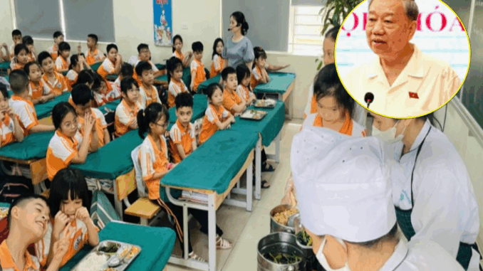 Tổng Bí thư Tô Lâm: Hà Nội có thể miễn phí bữa trưa cho học sinh từ tháng 9 năm nay? Tổng Bí thư Tô Lâm: Hà Nội có thể miễn phí bữa trưa cho học sinh từ tháng 9 năm nay?
