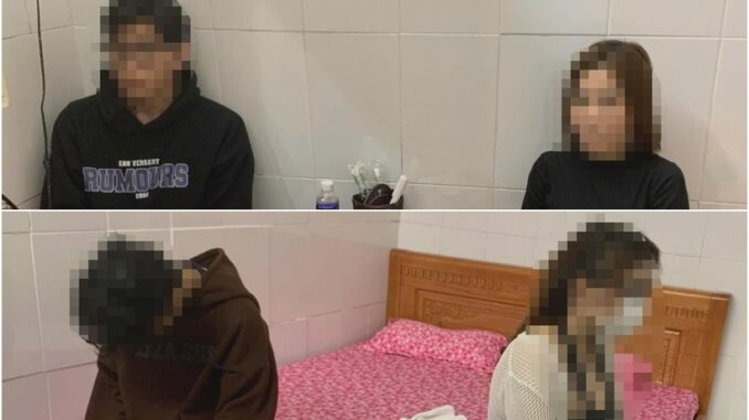 Phát hiện 2 cặp đôi nam nữ “mây mưa” trong nhà nghỉ Phát hiện 2 cặp đôi nam nữ “mây mưa” trong nhà nghỉ