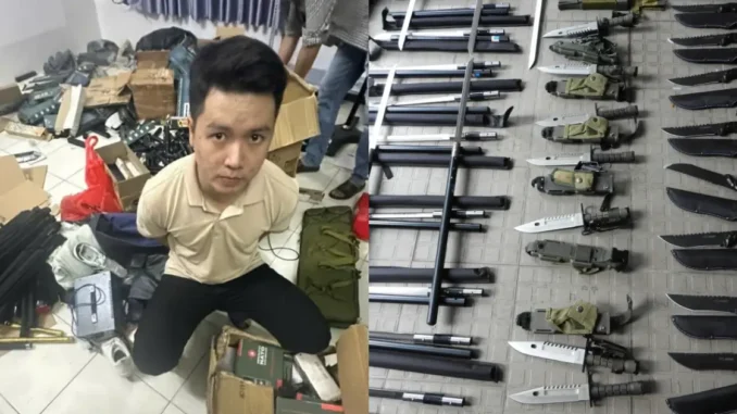 Triệt phá đường dây làm giả con dấu, tài liệu và mua bán vũ khí thô sơ quy mô lớn Triệt phá đường dây làm giả con dấu, tài liệu và mua bán vũ khí thô sơ quy mô lớn