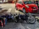 Ô tô tông liên hoàn 6 xe máy: Tài xế ô tô ra trình diện công an