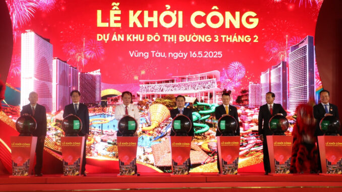 Khởi công siêu dự án khu đô thị gần 37.000 tỷ đồng tại Vũng Tàu Khởi công siêu dự án khu đô thị gần 37.000 tỷ đồng tại Vũng Tàu