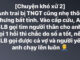 Xác minh thông tin 'anh trai tốt số' bị tai nạn, cả vợ và người yêu chạy đến