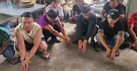 Triệt xóa tụ điểm đá gà liên tỉnh thu hút hàng trăm lượt con bạc tham gia
