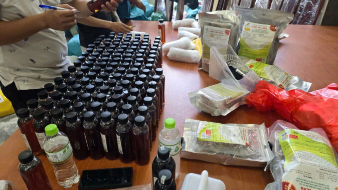 Vợ chồng Chu Văn Diễn bán thuốc hỗ trợ sinh lý giả thu 20 tỷ đồng trong 6 tháng
