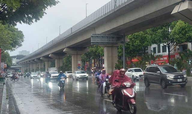 Miền Bắc sắp đón đợt mưa vừa, mưa to nhiều ngày liên tiếp