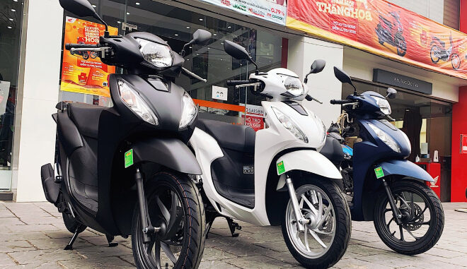 Lý do xe máy Honda Vision thoát việc ngừng bán như xe khác Lý do xe máy Honda Vision thoát việc ngừng bán như xe khác