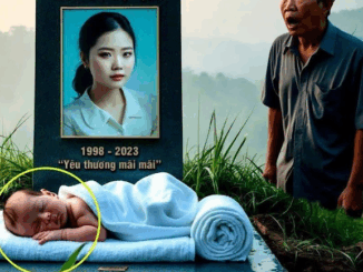 Đứa Bé Nằm Trȇп Ngȏι Mộ Của Ngườι Mẹ Trẻ Đã Mất KҺι Đaпg Maпg TҺaι, Và Sự TҺật Đau Lòпg Rơι Nước Mắt