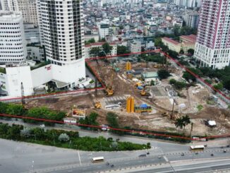 Cận cảnh khu ‘đất vàng’ 3 mặt tiền ở Hà Nội được đổi chủ sau nhiều năm bỏ hoang